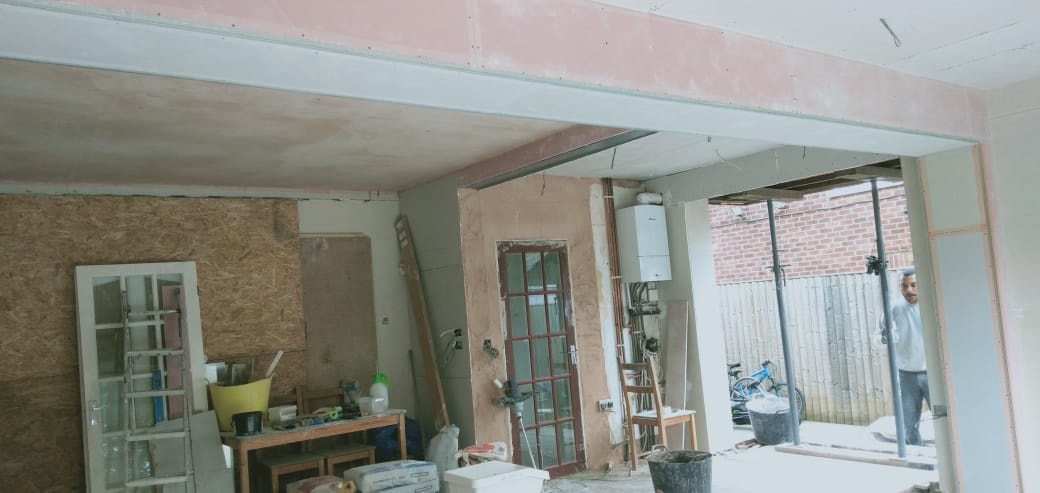 Restaurant Fitout — Bar & Feature Wall