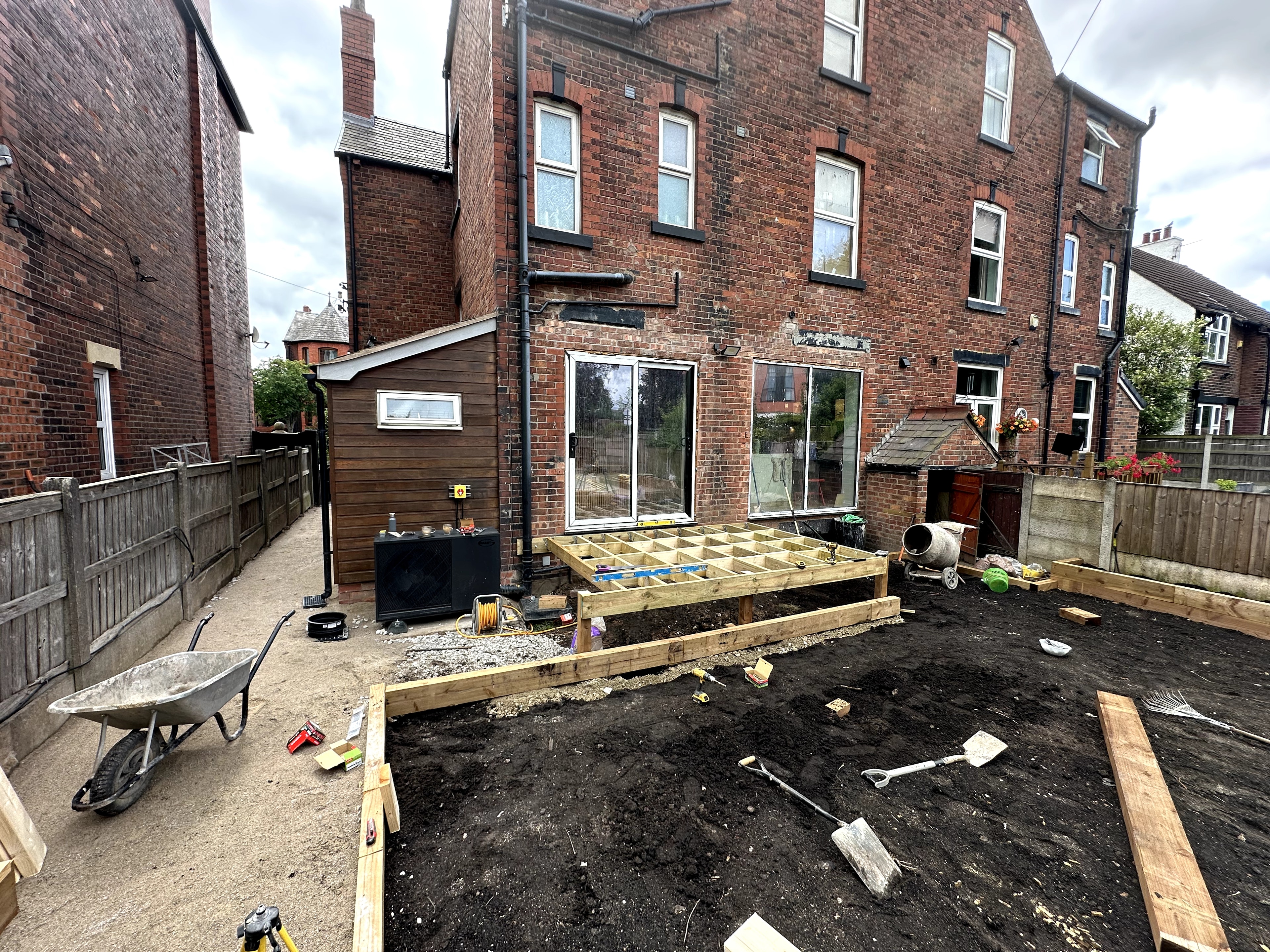 Rear Garden — Decking & Patio