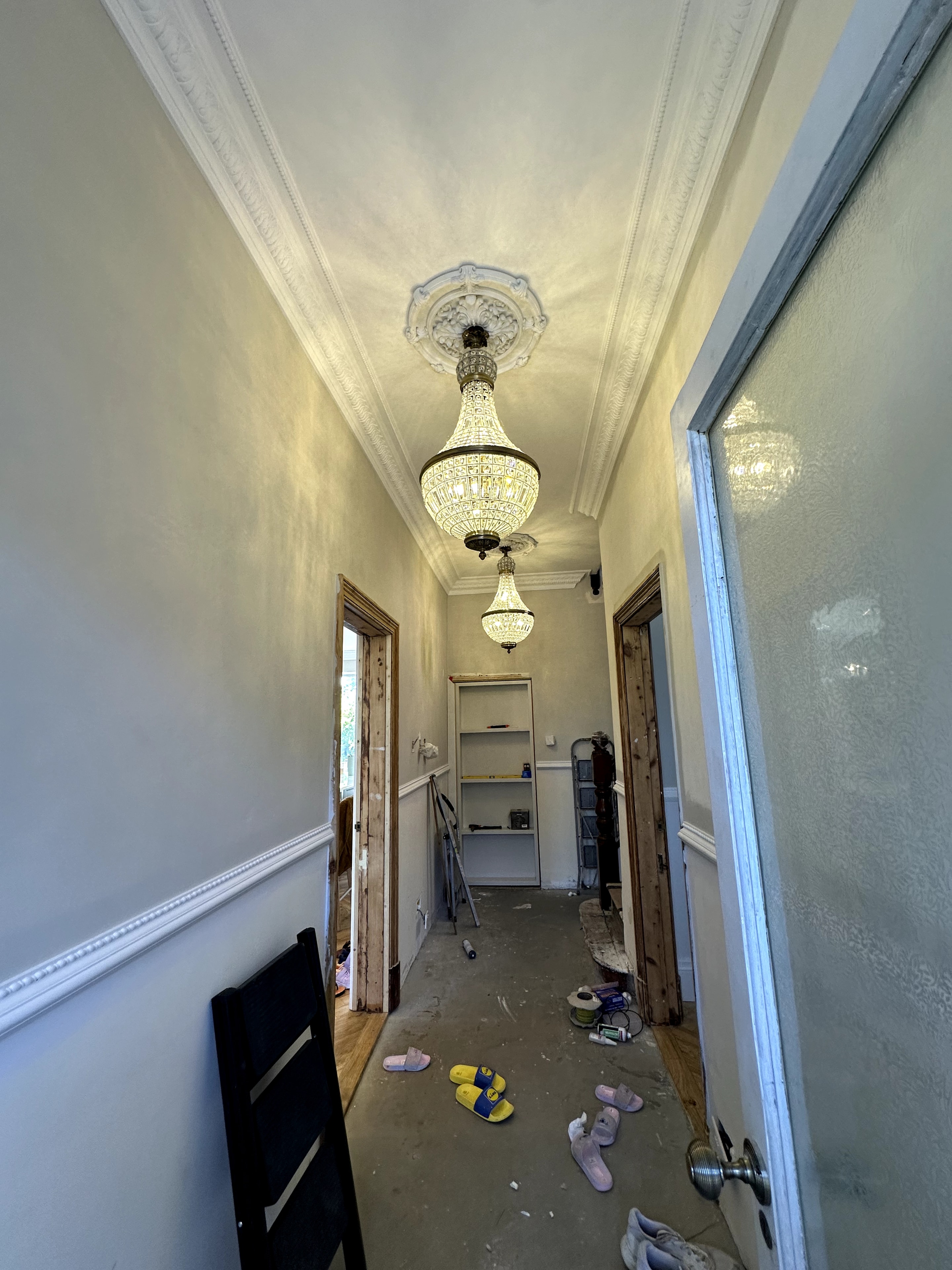 Victorian Property — Hallway & Cornicing