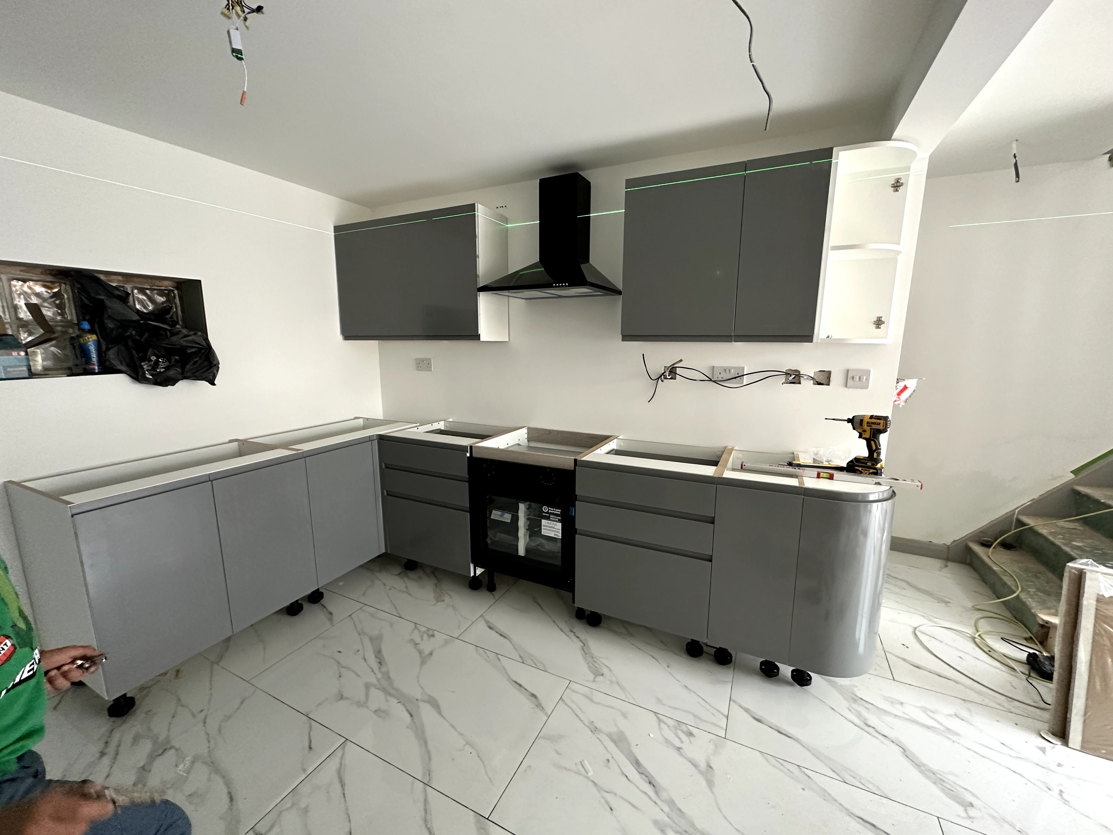 Modern Refurb — Kitchen Fit (Stage 2)